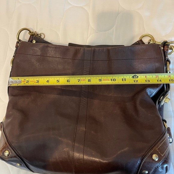 Coach Carly Brown leather Hobo with Coach wallet - Picture 7 of 9